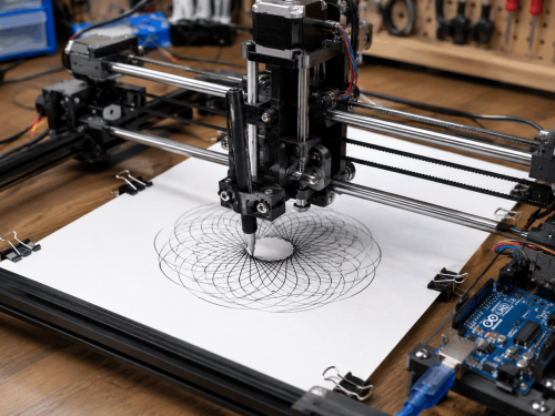 Build Your Own Arduino CNC Pen Plotter (Step-by-Step Guide)
